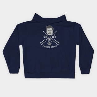 Rons canoe camp Kids Hoodie